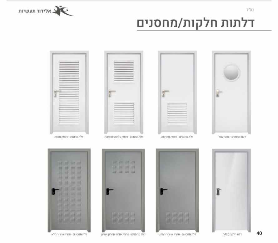 דלתות סגנון נפחות 